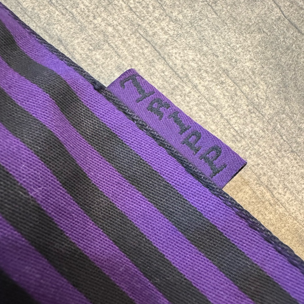 Tripp nyc pleated Y2K style purple and black skirt - Picture 12 of 13